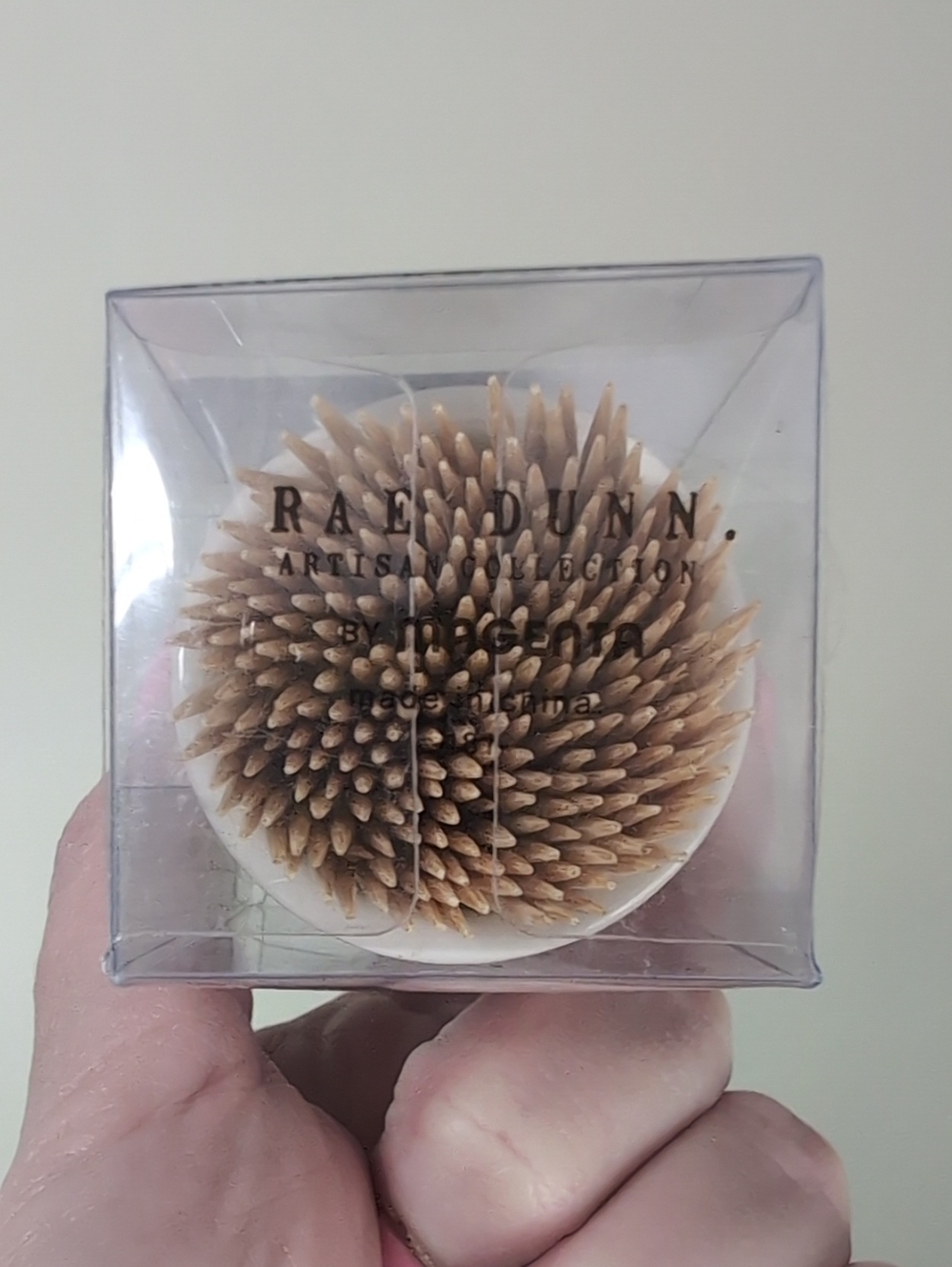 Rae Dunn TOOTHPICKS, Ceramic Kitchen Basics 🍢 - Picture 3 of 3
